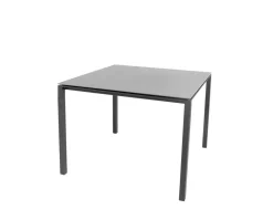 Pure Matbord 100x100 | Lava Grey/Basalt