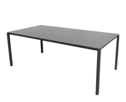 Pure Matbord 200x100 | Lava Grey/Basalt