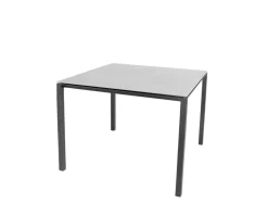 Pure Matbord 100x100 | Lava Grey/Concrete Grey