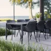 Pure Matbord 200x100 | Lava Grey/Fossil Grey