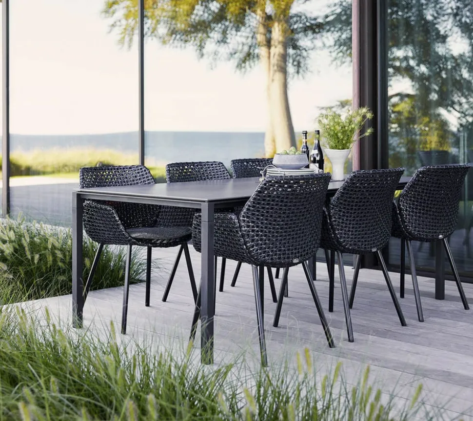 Pure Matbord 200x100 | Lava Grey/Toscana Sand