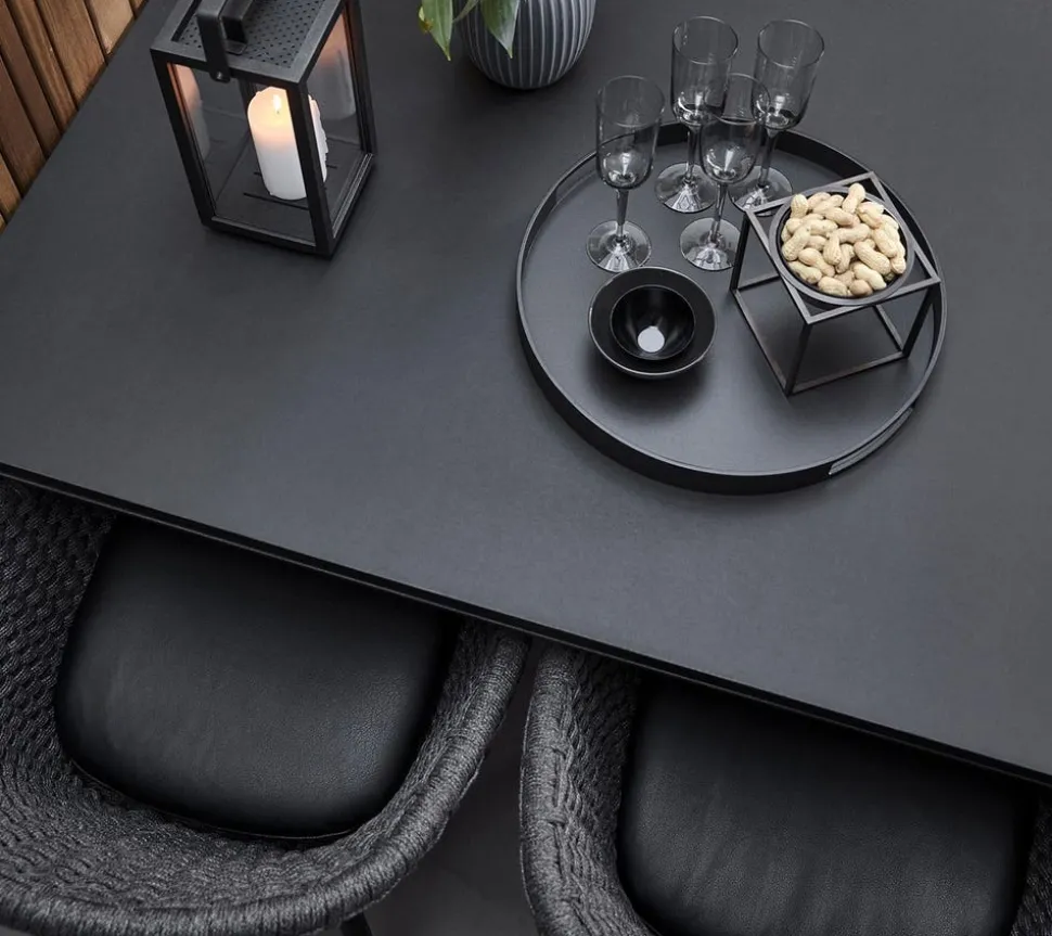 Pure Matbord 200x100 | Lava Grey/Toscana Sand