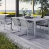 Pure Matbord 200x100 | Light Grey/Fossil Grey
