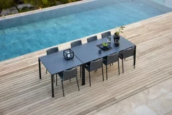 Pure Matbord 100x100 | Sand/Basalt