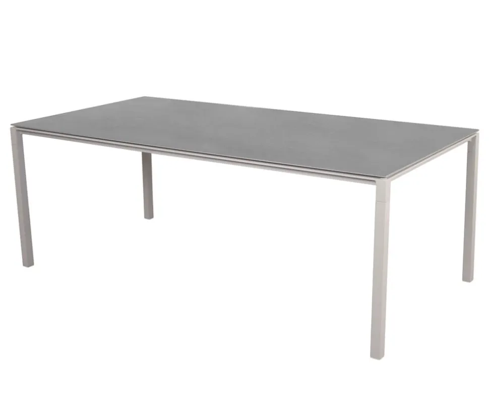 Pure Matbord 200x100 | Sand/Basalt