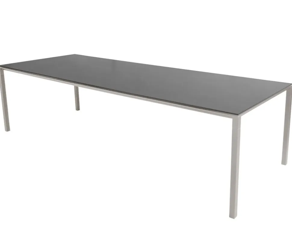 Pure Matbord 280x100 | Sand/Nero Black