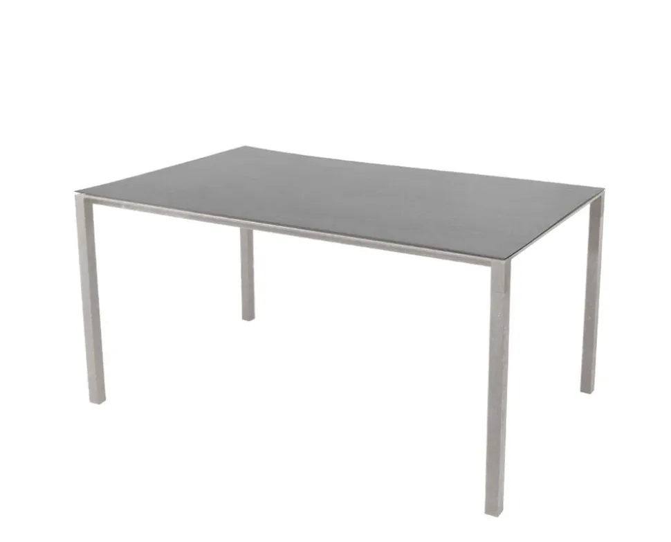 Pure Matbord | 150x90 | Taupe/Basalt