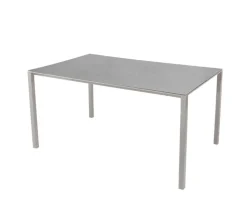 Pure Matbord | 150x90 | Taupe/Concrete Grey