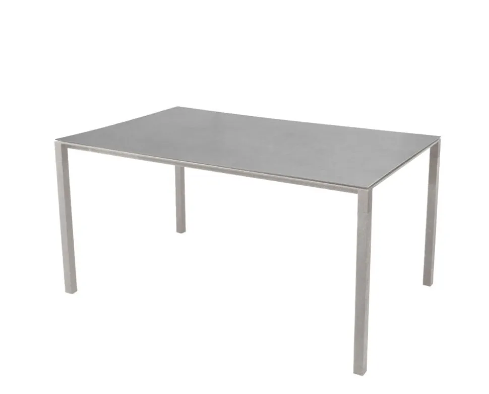 Pure Matbord | 150x90 | Taupe/Concrete Grey