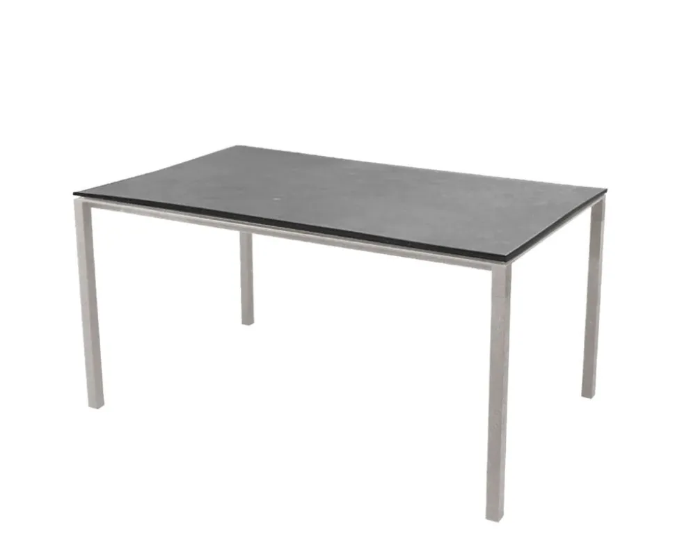 Pure Matbord | 150x90 | Taupe/Fossil Black