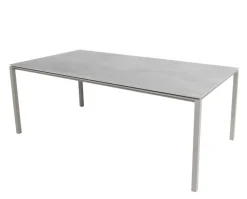 Pure Matbord 200x100 | Taupe/Fossil Grey