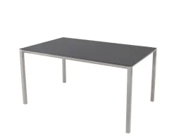 Pure Matbord | 150x90 | Taupe/Nero Black