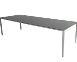 Pure Matbord 280x100 | Taupe/Nero Black
