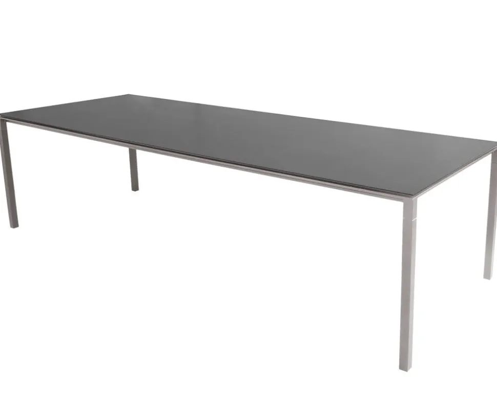 Pure Matbord 280x100 | Taupe/Nero Black