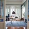 P/Wood Stol | Ljus ask, Krom