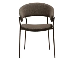 Reboot Karmstol | Major Brown Bouclé/Antique Brass