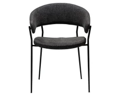 Reboot Karmstol | Raven Black Bouclé/Black