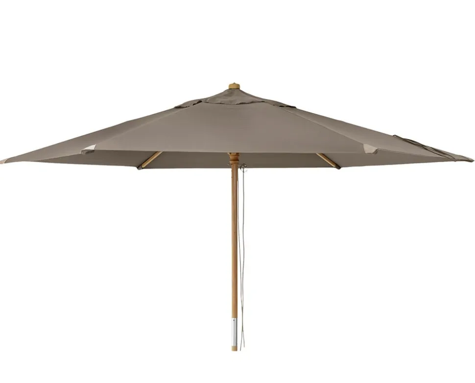 Reggio Träparasoll | Taupe