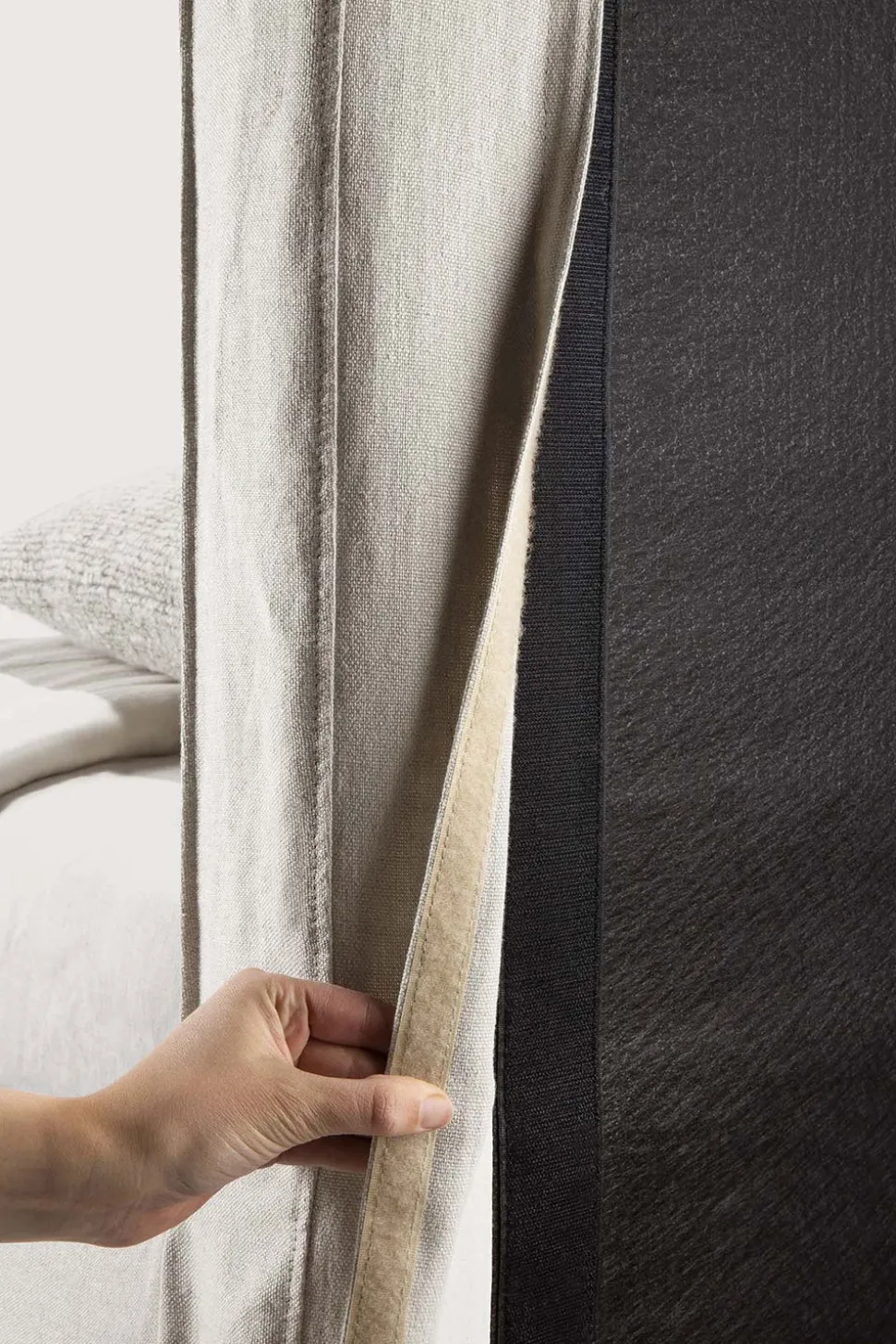 Revive Sängram 90x200 | Sand Linen