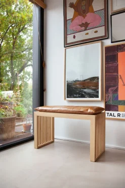 Rib Bänk 104 | Teak