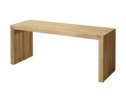 Rib Bänk 104 | Teak