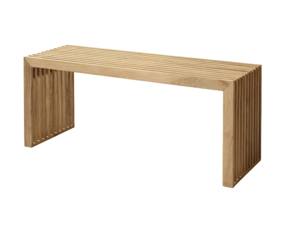 Rib Bänk 104 | Teak