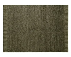 Rombo Matta 170x240 | White / Moss Green