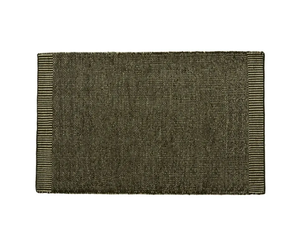 Rombo Matta 90x140 | White / Moss Green