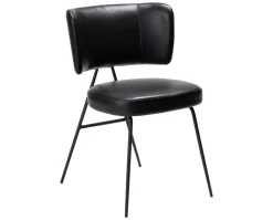Roost Stol | PU Vintage Svart