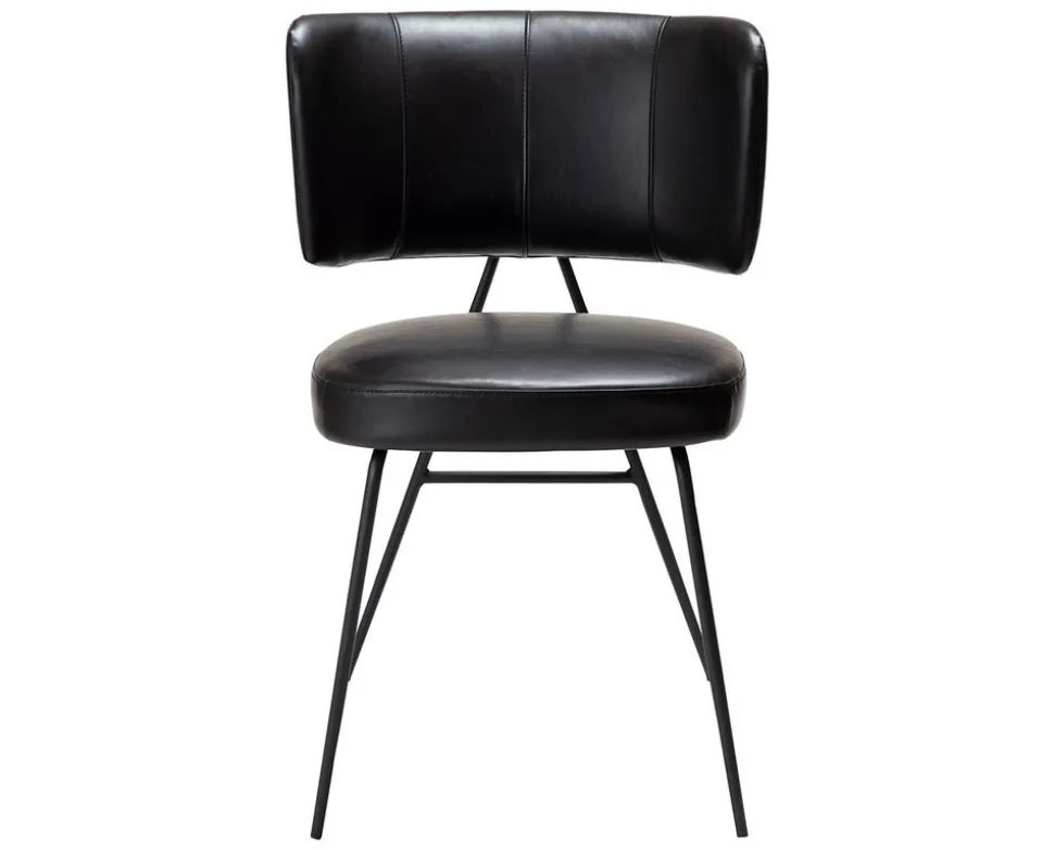 Roost Stol | PU Vintage Svart