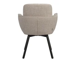 Roswell Karmstol | Ljusbeige/Brun
