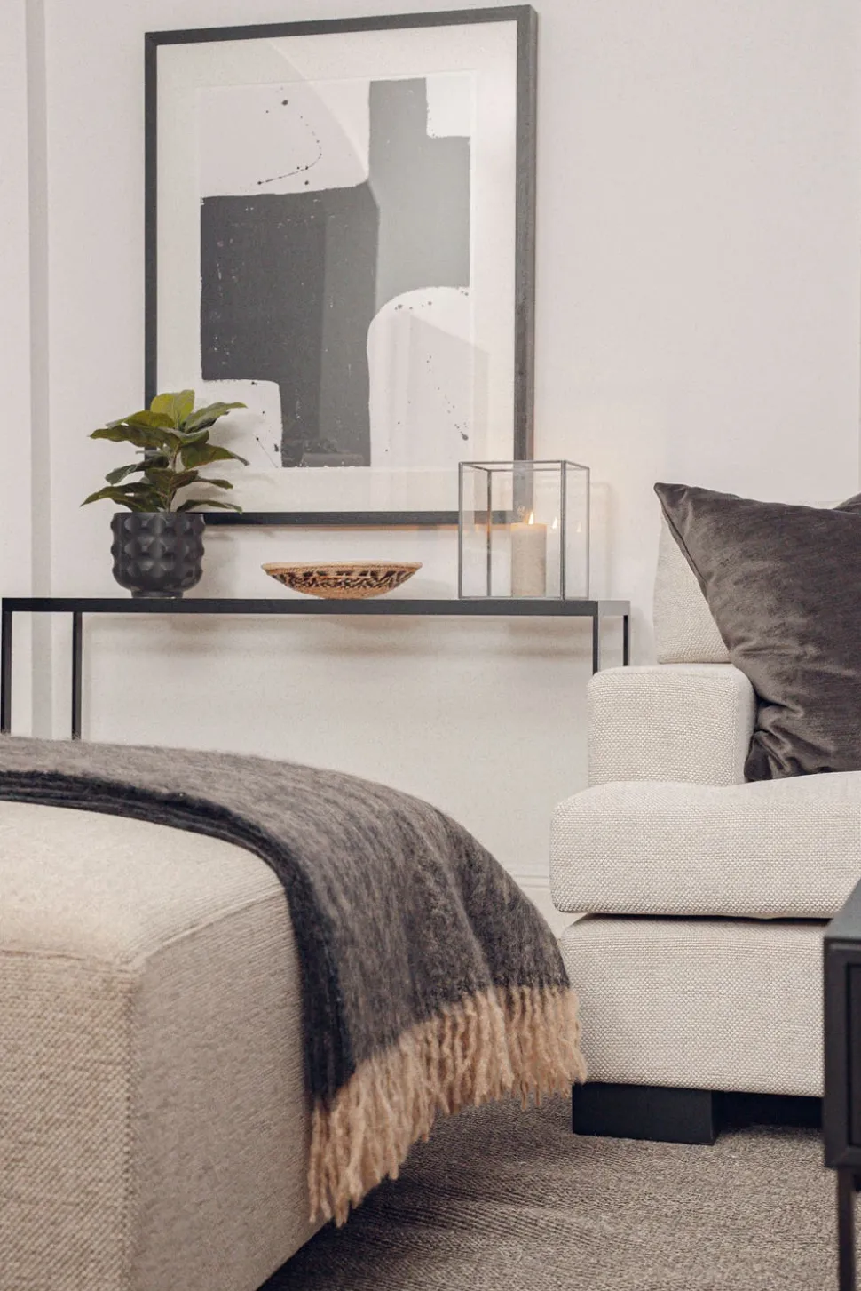 Sandhamn soffa 3,5-sits divan vänster