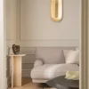 Sasi Vägglampa Large | Brass