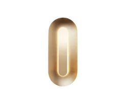 Sasi Vägglampa Large | Brass