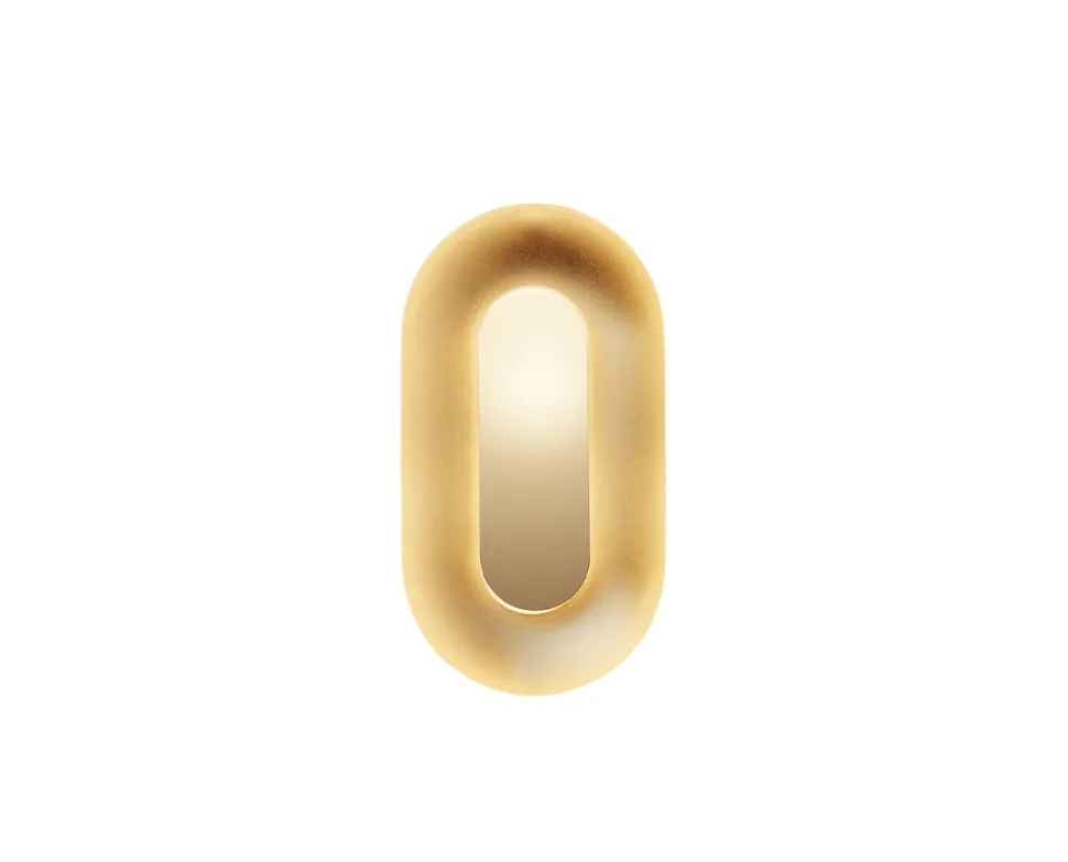 Sasi Vägglampa Small |Brass
