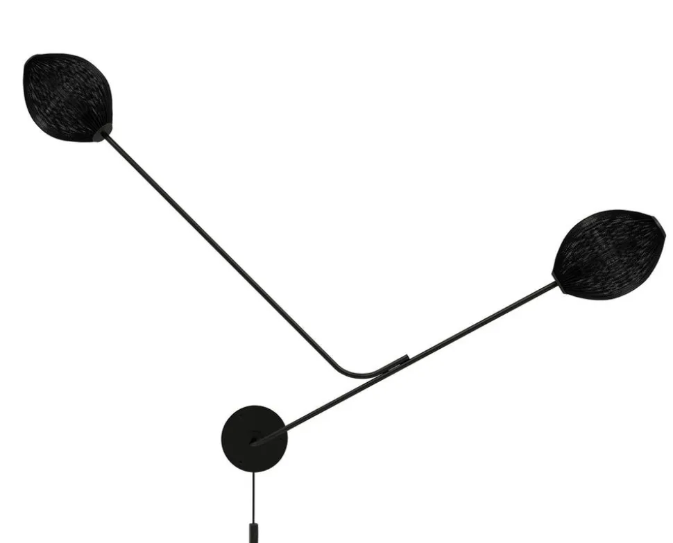 Satellite Vägglampa | Svart