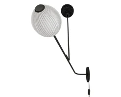Satellite Vägglampa | Svartvit