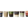 70s Ceramics Kaffemuggar 6-pack | Grounding