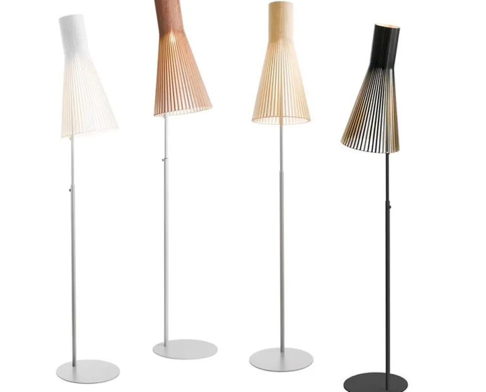 Secto 4210 golvlampa Naturbjörk