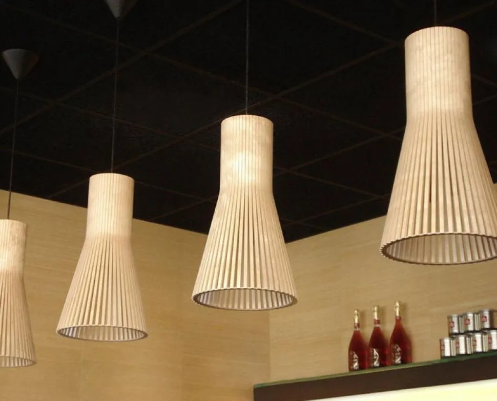 Secto small 4201 taklampa Svart