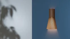 Secto small 4231 vägglampa Svart