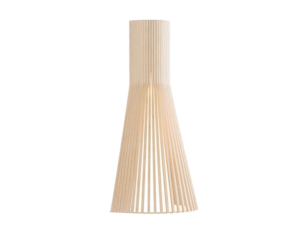 Secto 4230 vägglampa Naturbjörk