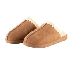 Selina Fårskinnstofflor Chestnut | Storlek 36