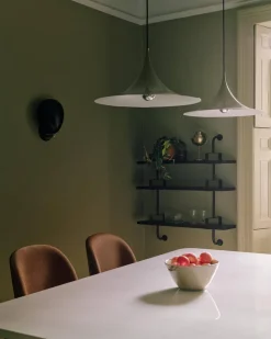 Semi Pendel Ø30 | Polerad Mässing