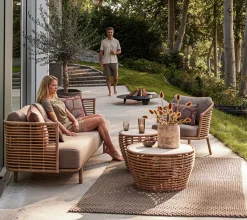 Sense Loungefåtölj | Natural