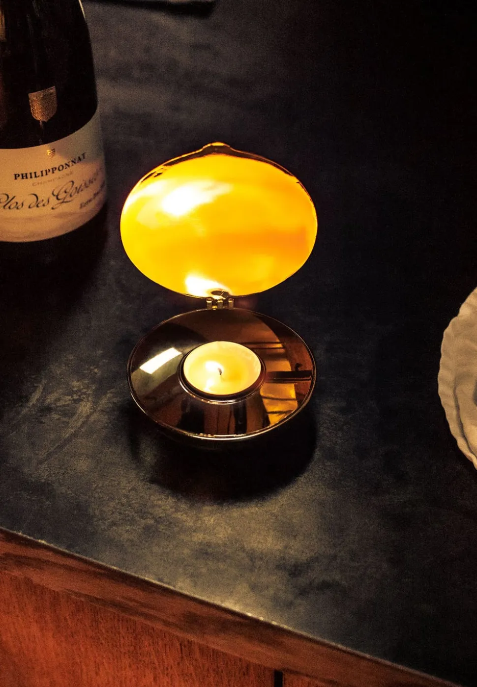 Shell Ljuslykta | Mässing