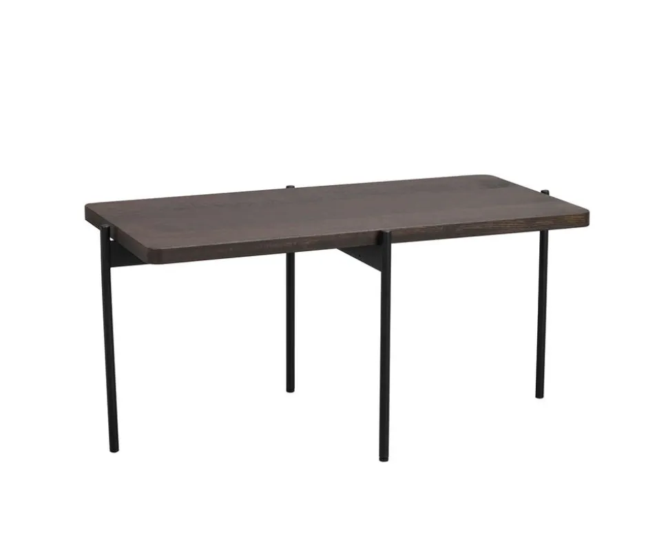 Shelton Soffbord | 95x50 Brun Ask