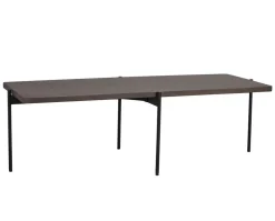 Shelton Soffbord | 145x60 Brun Ask