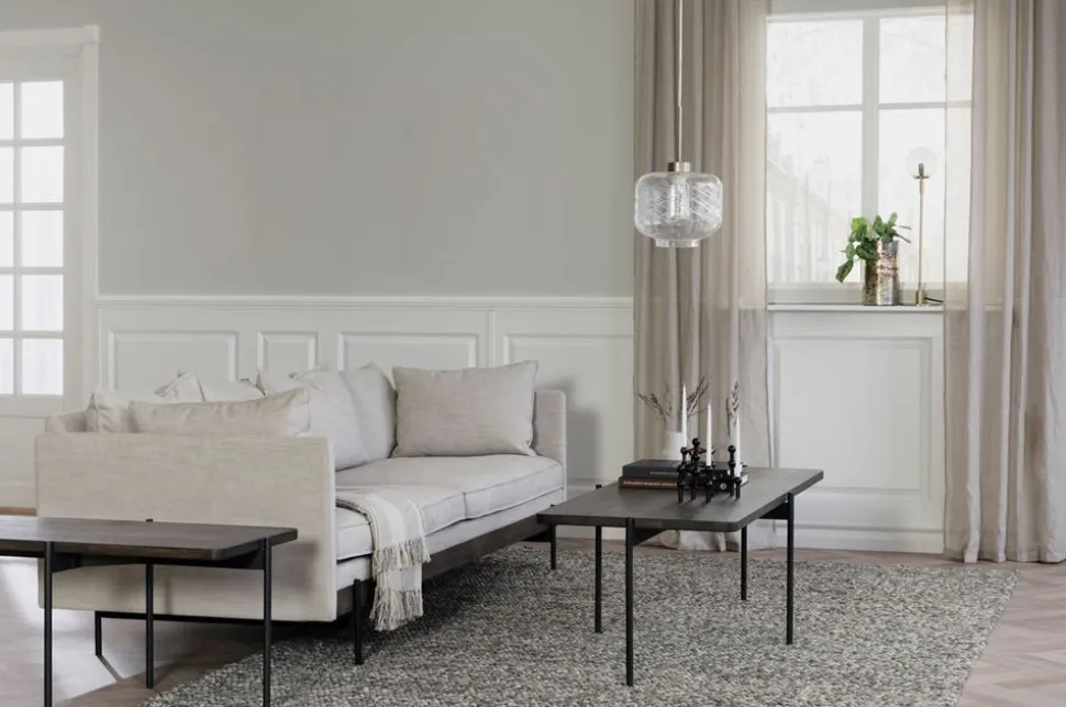 Shelton Soffbord | 145x60 Brun Ask