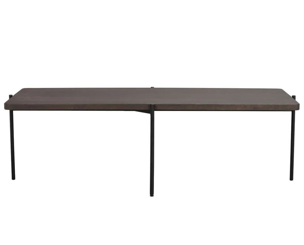 Shelton Soffbord | 145x60 Brun Ask